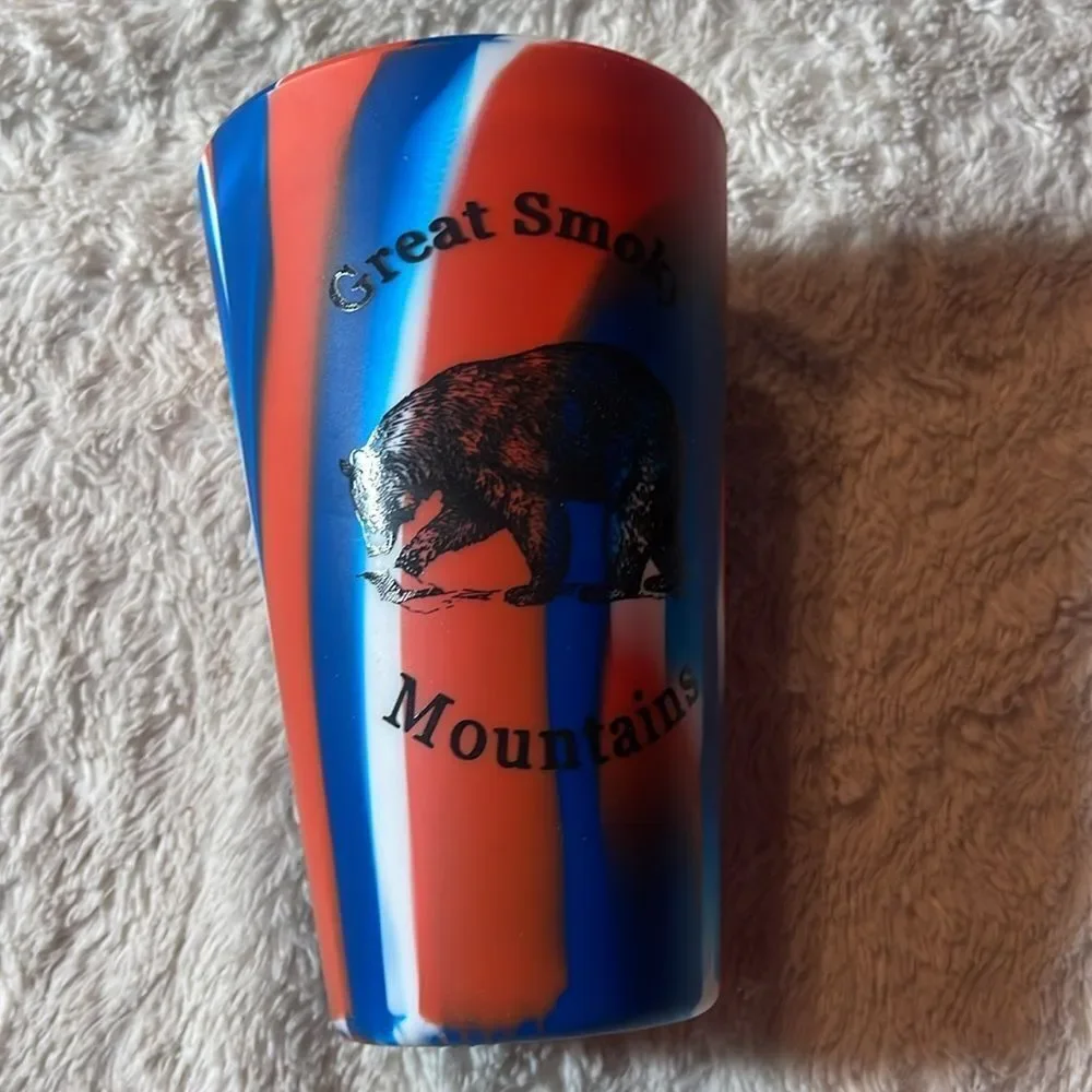 Great Smoky Mountains silipint drinking cup